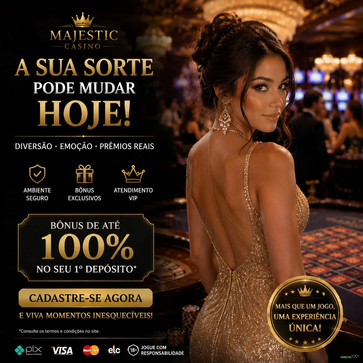 Canal oficial da ampm777 no Telegram